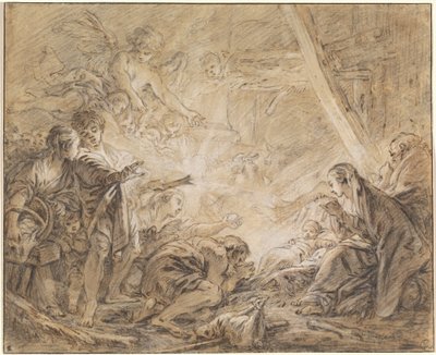 A Pásztorok imádata alkotó: François Boucher