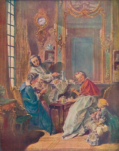 A délutáni étkezés, 1739 alkotó: François Boucher