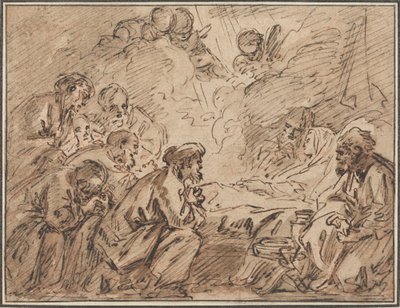 A Szűz halála alkotó: François Boucher