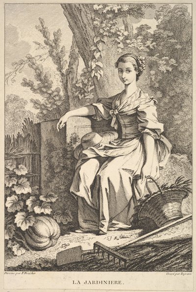 A kertész, 1741-63. alkotó: François Boucher