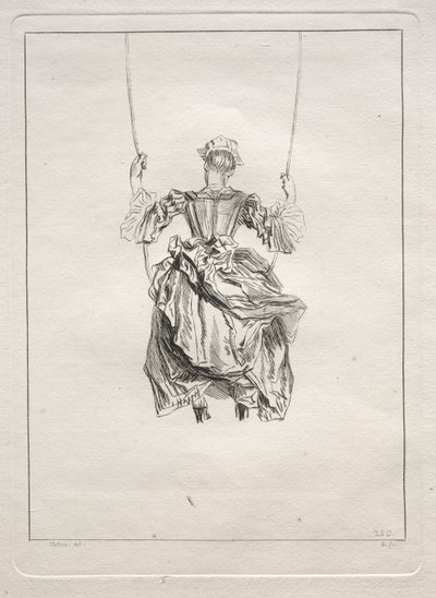 A hinta. alkotó: François Boucher