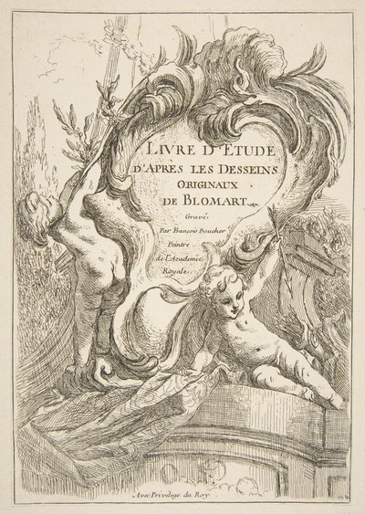Címlap, 1753. alkotó: François Boucher