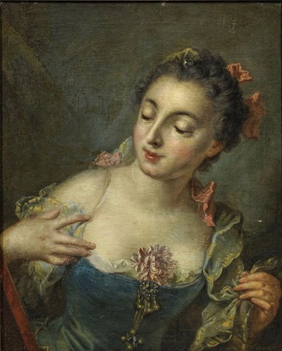 Fiatal hölgy balra alkotó: François Boucher