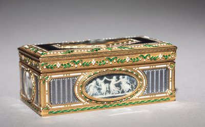tubákos doboz, 1774-80 alkotó: François Chazeray