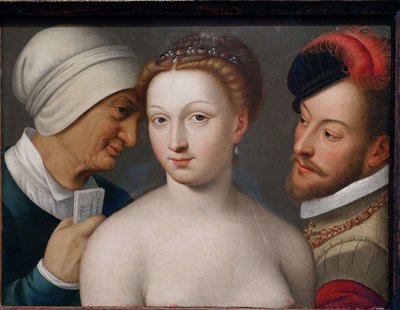 Franciául:  Billet doux A szerelmes levél alkotó: François Clouet
