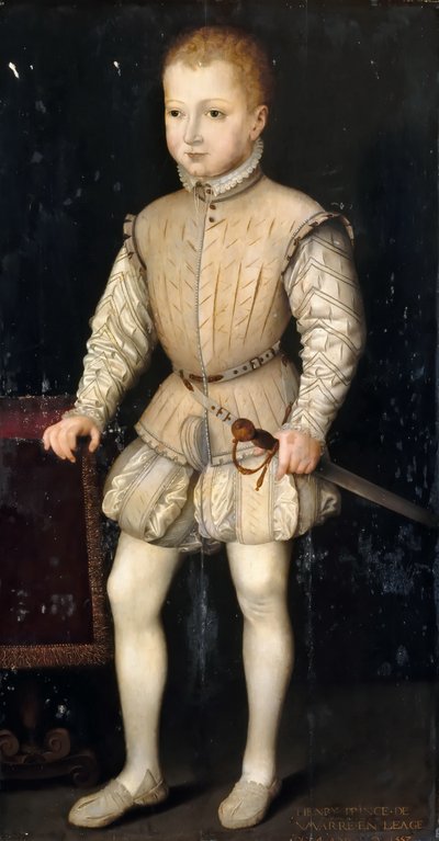 IV. Henrik francia mint gyermek alkotó: François Clouet