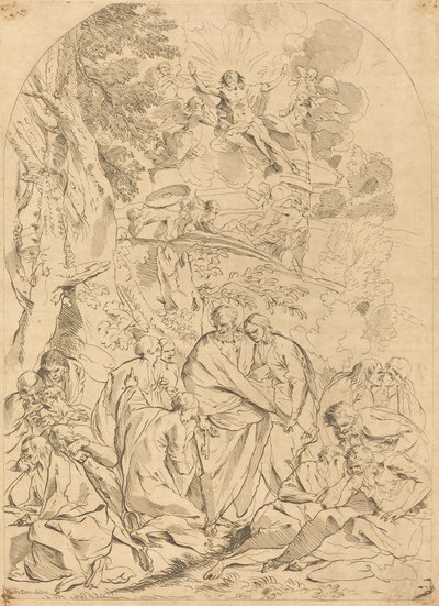 A Feltámadás alkotó: François Collignon after Pietro Testa