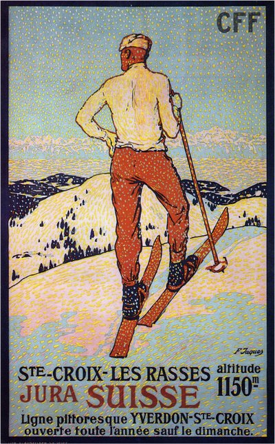 Les Rasses, Sainte-Croix, 1921 alkotó: François Jacques