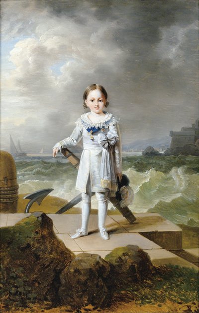 Napóleon herceg, Louis Bonaparte portréja 1804-1831, c. 1810 alkotó: François Joseph Kinson