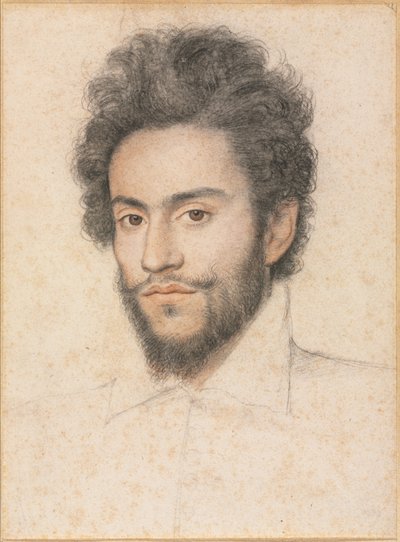 Szakállas fiatalember, 17. század. alkotó: François Quesnel