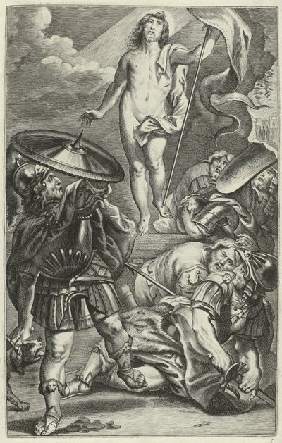 Krisztus feltámadása Krisztus élete (sorozat címe) alkotó: François Stuerhelt (possibly)