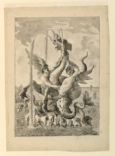 Tervezés a versailles-i Grand Trianonhoz alkotó: François de Cuvilliés the Elder