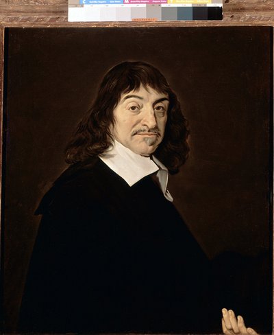 Rene Descartes, francia filozófus portréja alkotó: Frans (after) Hals