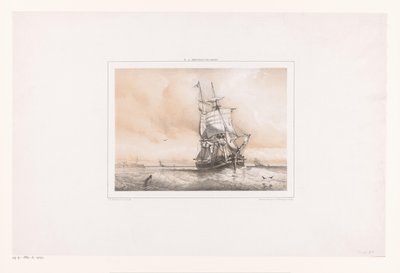 Két mester a tengeren alkotó: Frans Arnold Breuhaus de Groot
