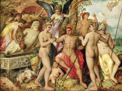 A párizsi ítélet, 1548 alkotó: Frans Floris