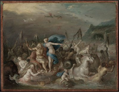 Neptunusz és Amfitrit diadala, 1630-as évek. alkotó: Frans Francken
