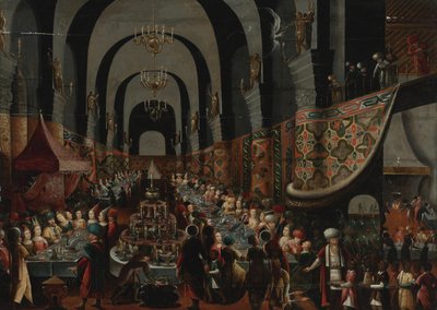 Belsazár ünnepe alkotó: Frans Francken the Younger