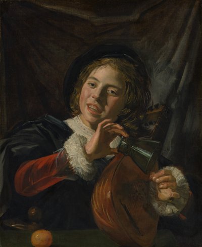 Fiú lanttal, kb. 1625. alkotó: Frans Hals