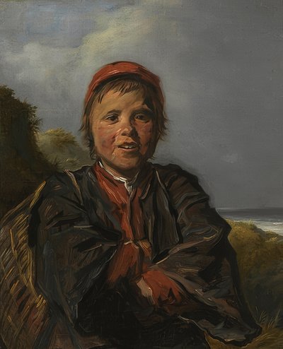 A halászfiú. 1630-33 körül alkotó: Frans Hals