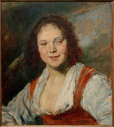 Frans Hals Bohémienne másolata alkotó: Frans Hals