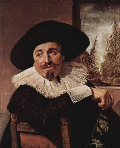 Isaac Abrahamsz portréja. Massa alkotó: Frans Hals