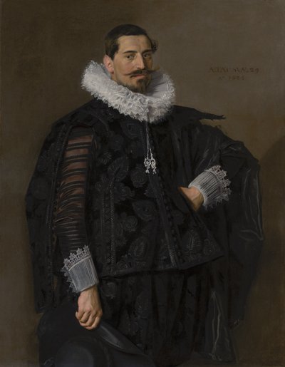 Jacob Olycan portréja, 1625 alkotó: Frans Hals