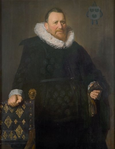 Nicholaes Woutersz. van der Meer (1574-1637) portréja alkotó: Frans Hals