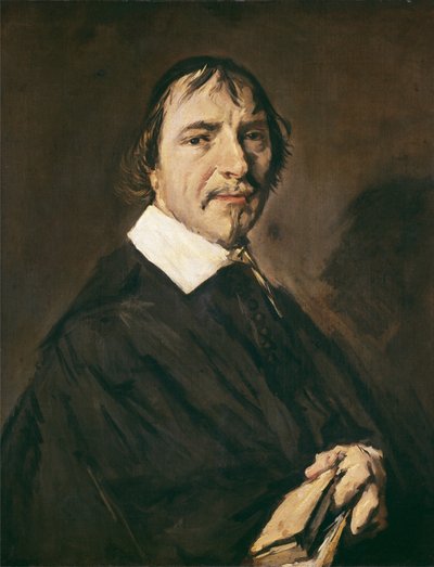 Herman Langélius lelkész, a Leideni Egyetem professzorának portréja, 1660 körül alkotó: Frans Hals