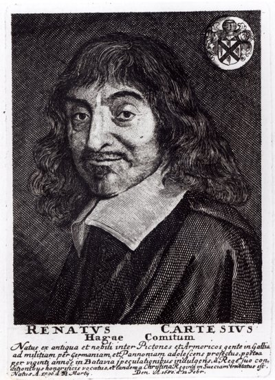 Rene Descartes (1596-1650) portréja alkotó: Frans Hals