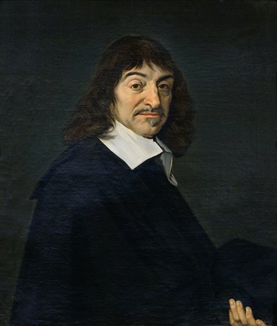 Rene Descartes (1596-1650) portréja 1649 körül alkotó: Frans Hals