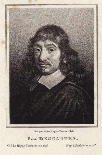 Rene Descartes portréja alkotó: Frans Hals