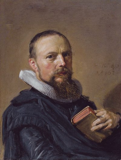 Samuel Ampzing portréja alkotó: Frans Hals