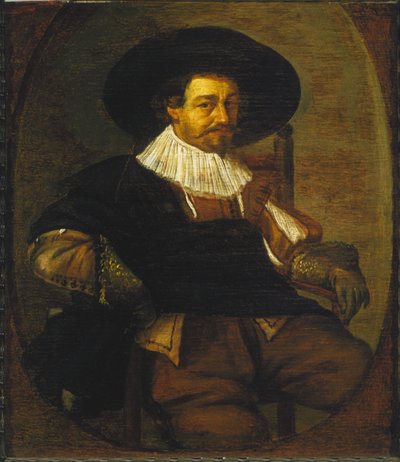 Egy férfi portréja alkotó: Frans Hals