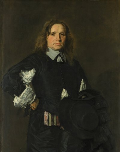 Férfi portréja, 1610 körül (olaj, vászon) alkotó: Frans Hals