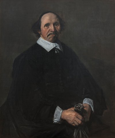 Férfi portréja, c. 1655-60 (olaj, vászon) alkotó: Frans Hals