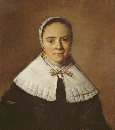 Fiatal nő portréja (olaj, vászon) alkotó: Frans Hals