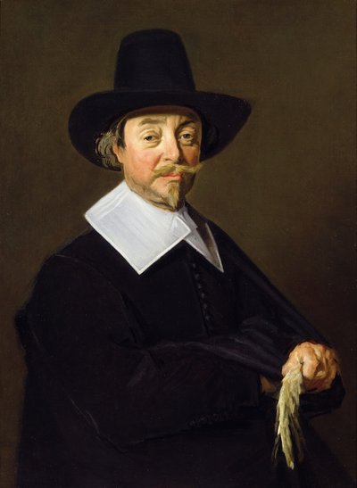 Férfi portré, 1643-45 körül alkotó: Frans Hals