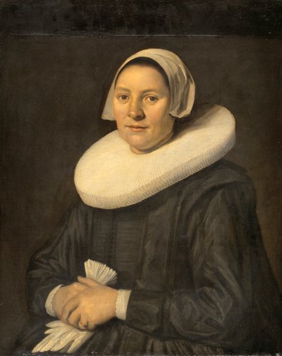Női portré, XVII. század. alkotó: Frans Hals