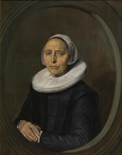 Ismeretlen, 53 éves nő portréja alkotó: Frans Hals