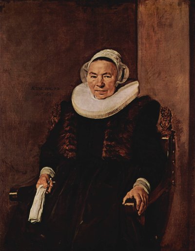 Egy ismeretlen nő portréja.[1]
Alternatív cím(ek): A képen látható nő:  

Mevrouw Bodolphe.[2]. alkotó: Frans Hals