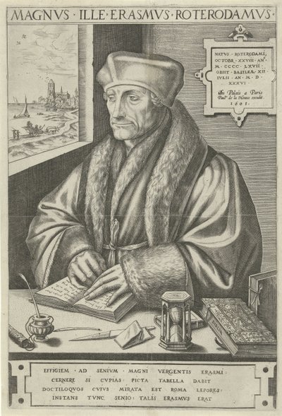 Aberforth Erasmus portréja alkotó: Frans Huys