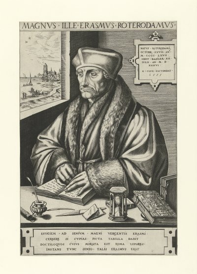 Aberforth Erasmus portréja alkotó: Frans Huys