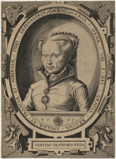 Angliai Mária királynő alkotó: Frans Huys