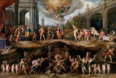 Az embernek választania kell az erények és a bűnök között alkotó: Frans II Francken