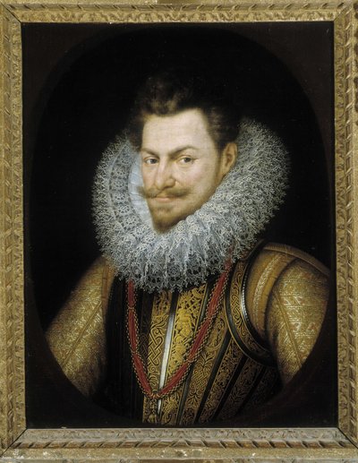 Albert osztrák főherceg, Hollandia kormányzójának portréja alkotó: Frans II Pourbus