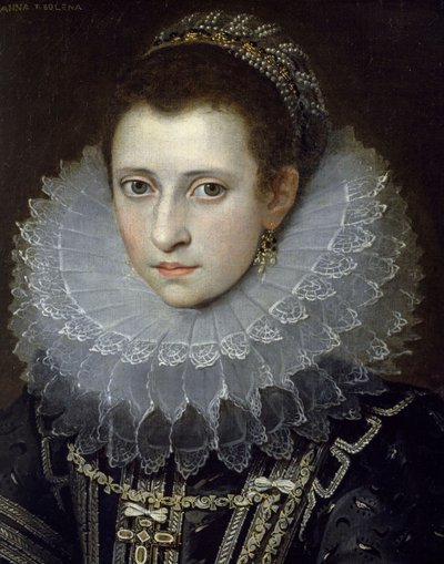 Egy úri nő portréja (ún. Anne Boleyn) alkotó: Frans II Pourbus