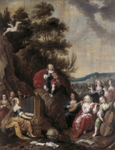 Muse koncert Apollóval alkotó: Frans II the Younger Francken