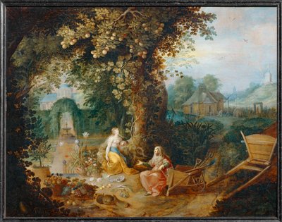 Vertumne et Pomone - Vertumnus és Pomona ... alkotó: Frans II the Younger Francken