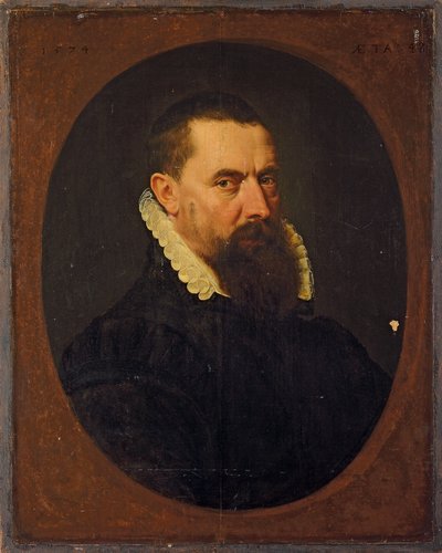 Szakállas úriember portréja, 1574 alkotó: Frans I Pourbus