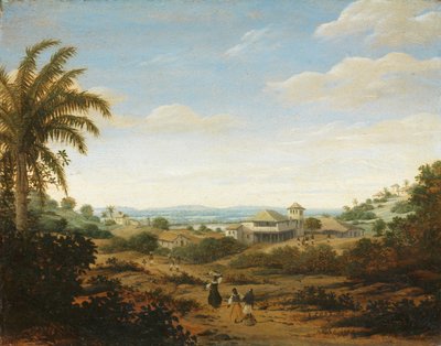 Táj a Senhor de Engenho folyón, Brazília Táj a Senhor de Engenho folyón, Brazília alkotó: Frans Post